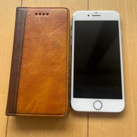 Apple iPhone7シルバー 本体 ソフトバンク 古カバー付き