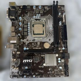 MSI H110M-503 マザーボード + Intel i5-7400