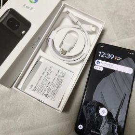 【美品】Google Pixel 8 本体 黒 モバイルモニター付き