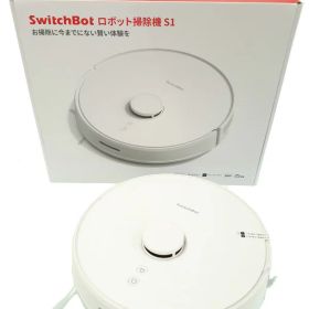 【SwitchBot】【中古美品】スイッチボット『ロボット掃除機 S1 / ホワイト』W3011000 生活家電 1週間保証【中古】