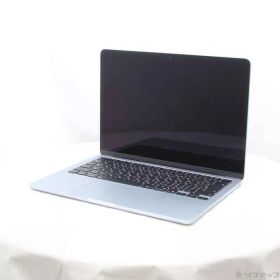 ソフマップ 〔中古品〕 MacBook Air 13.6-inch Early-2025 MC6T4J／A Apple M4 10コアCPU_8コアGPU 16GB SSD256GB スカイブルー 〔26.3 Tahoe〕【258】