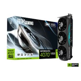【中古】ZOTAC(ゾタック) ZOTAC GAMING GeForce RTX 4070 Ti SUPER Trinity Black Edition ZT-D40730D-10P 【344-ud】