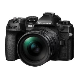 OMデジタルソリューションズ デジタル一眼カメラ・12-40mm F2．8 PRO IIキット OMSYSTEM OM-1 Mark II ブラック OM-1M2_1240-2 [OM1MK2LK1240MMPRO2]【RNH】