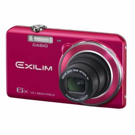 【中古】【非常に良い】CASIO デジタルカメラ EXILIM EX-ZS26RD 広角26mm 光学6倍ズーム 1610万画素 レッド