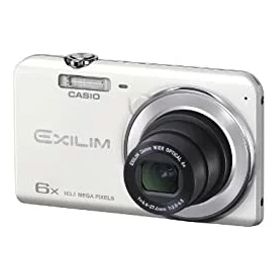 【中古】CASIO デジタルカメラ EXILIM EXZS26WE 1610万画素 光学6倍ズーム 広角26mm EX-ZS26WE ホワイト
