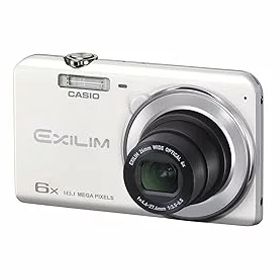 【中古】CASIO デジタルカメラ EXILIM EX-ZS26WE 広角26mm 光学6倍ズーム 1610万画素 ホワイト