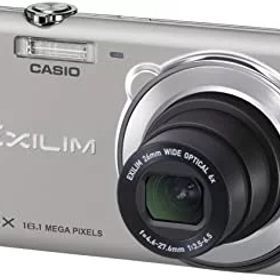 【中古】CASIO デジタルカメラ EXILIM EXZS26SR 1610万画素 光学6倍ズーム 広角26mm EX-ZS26SR シルバー