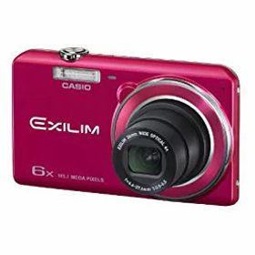 【中古】【非常に良い】CASIO デジタルカメラ EXILIM EXZS26RD 1610万画素 光学6倍ズーム 広角26mm EX-ZS26RD レッド 9jupf8b