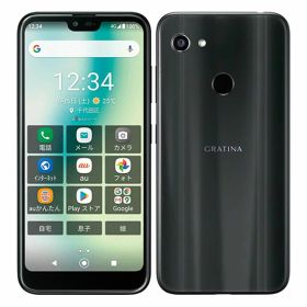 【中古】【安心保証】 GRATINA KYV48[32GB] au ブラック