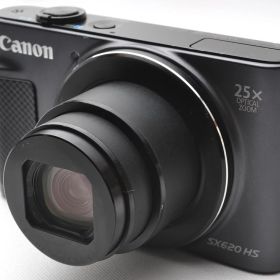 【中古】【1ヶ月保証】キヤノン Canon PowerShot SX620 HS ブラック 光学25倍ズーム PSSX620HSBK Wi-Fi対応