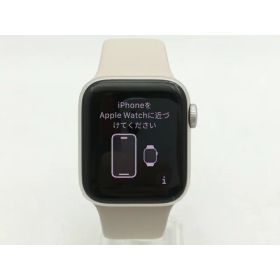 【中古】Apple Apple Watch SE2 40mm GPS スターライトアルミニウムケース/スターライトスポーツバンド MNJP3J/A【神戸】保証期間1ヶ月【ランクC】