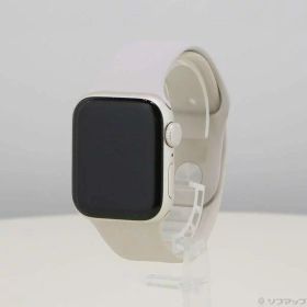 【中古】Apple(アップル) Apple Watch SE 第2世代 GPS 40mm スターライトアルミニウムケース スターライトスポーツバンド 【377-ud】
