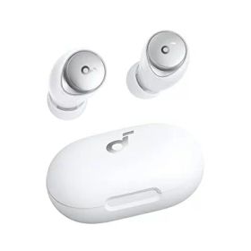 【中古】（新古品） Anker Soundcore Space A40（完全ワイヤレスイヤホン）【最大50時間再生 / 小型軽量 / ウルトラノイズキャンセリング 2.0 / ハイレゾ / LDAC / マルチポイント対応 / ワイヤレス充電 / 外音取り込み / マイク内蔵 / PSE技術基準適合】 ホワイト