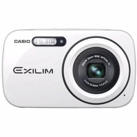 【中古】「非常に良い」O Casio Exilim エクシリム EX-N1 デジタルカメラ ホワイト EX-N1WE