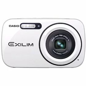【中古】CASIO デジタルカメラ EXILIM エクシリム ホワイト EX-N1WE