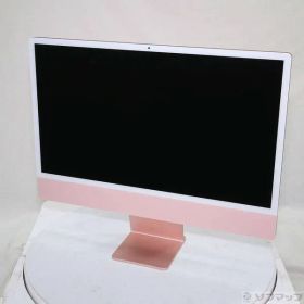 ソフマップ 〔中古品〕 iMac 24-inch Mid-2021 MJVA3J／A Apple M1 8コアCPU_7コアGPU 8GB SSD256GB ピンク 〔26.3 Tahoe〕【377】