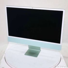 ソフマップ 〔中古品〕 iMac 24-inch Mid-2021 MGPH3J／A Apple M1 8コアCPU_8コアGPU 8GB SSD256GB グリーン 〔26.3 Tahoe〕【258】