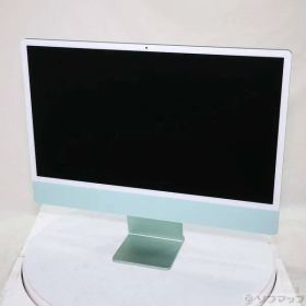 ソフマップ 〔中古品〕 iMac 24-inch Mid-2021 MGPJ3J／A Apple M1 8コアCPU_8コアGPU 16GB SSD1TB グリーン 〔26.3 Tahoe〕【258】