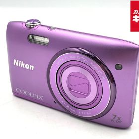 【中古】 【良品】 ニコン COOLPIX S3500 PP オーキッドパープル 【コンパクトデジタルカメラ】