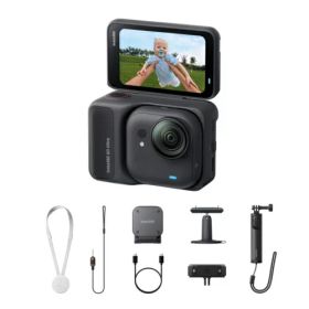 【長期保証付】Insta360 Insta360 GO ULTRA ミッドナイトブラック 4Kアクションカメラ クリエイターバンドル CINSABEA-GOUltra06 国内正規品 GOULTRABKCB