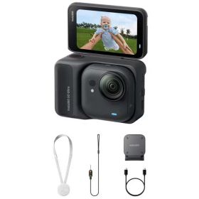 Insta360Insta360 GO Ultra 標準キット【CINSABEA-GOULTRA02】ミッドナイトブラックアクションカメラ[6977644761045]