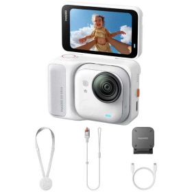 INSTA360 GO Ultra スタンダードバンドル ［4K対応 / 防水］ アークティックホワイト CINSABEA-GOULTRA01