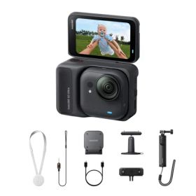 【長期保証付】Insta360 Insta360 GO ULTRA ミッドナイトブラック 4Kアクションカメラ クリエイターバンドル CINSABEA-GOUltra06 国内正規品 GOULTRABKCB
