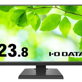 IODATA LCD-A241DB ワイド液晶ディスプレイ 23.8型/ 1920×1080/ アナログRGB、HDMI/ ブラック/ スピーカー：あり/ よりサステナブルなディスプレイへ/ 「5年保証」「無輝点保証」3辺フレームレス