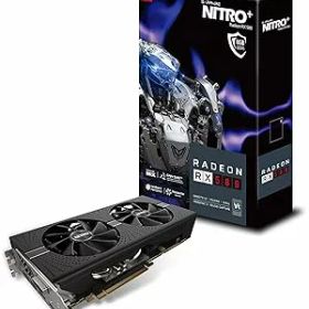 【中古】Sapphire 11265-01-20G Radeon Nitro+ Rx 580 8GB GDDR5 デュアルHDMIDVI-DデュアルDP バックプレート PCI-Eグラフィックカード