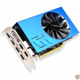 【最大1000円クーポン】RX 580 8GB 6モニタービデオカード ロック解像度 GDDR5 265ビット 6×HDMI 2.0ポート ビデオウォールプロジェクション フュージョンストックモニタリング