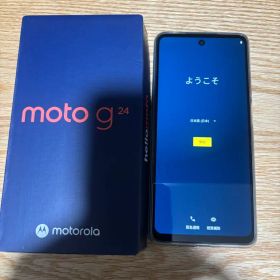 Motorola モトローラ moto g24 6.6インチ /マットチャコール