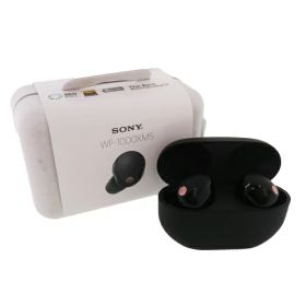 【SONY】ソニー『ワイヤレスノイズキャンセリングステレオヘッドセット / ブラック』WF-1000XM5/BC 2023年9月発売 イヤホン 1週間保証【中古】