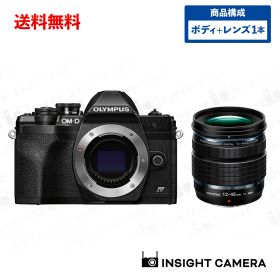 オリンパス OM-D E-M10 MarkIVボディ ブラック + 12-45mm PROレンズセット M.ZUIKO DIGITAL ED 12-45mm F4.0 OLYMPUS（出荷後転送不可）
