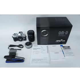 Olympus(オリンパス) [展示品A](2532400018647)OM-D E-M10 Mark IV EZダブルズームキット シルバー