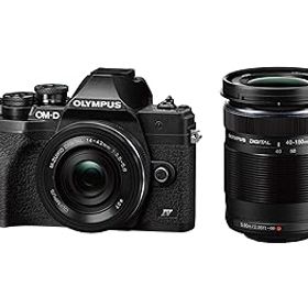 【中古】［状態良好］OM SYSTEM/オリンパス OLYMPUS ミラーレス一眼カメラ OM-D E-M10 MarkIV EZダブルズームキット ブラック