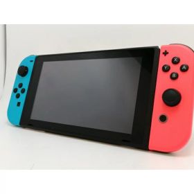【中古】Nintendo Switch 本体 Joy-Con(L) ネオンブルー/(R) ネオンレッド HAD-S-KABAA 【2019年8月】【津田沼】保証期間1ヶ月【ランクB】