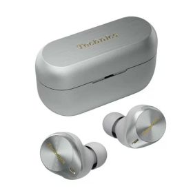 テクニクス ワイヤレスイヤホン EAH-AZ80-S シルバー bluetooth ノイズキャンセリング 3台マルチポイント IPX4 LDAC対応 ハイレゾ音質再生 急速充電対応 アプリ対応