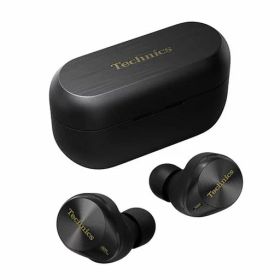 テクニクスワイヤレスイヤホンEAH-AZ80-Kブラックbluetoothノイズキャンセリング3台マルチポイントIPX4LDAC対応ハイレゾ音質再生急速充電対応アプリ対応