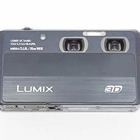 【中古】(非常に良い)パナソニック デジタルカメラ ルミックス 3D1 光学4倍 ブラック DMC-3D1-K