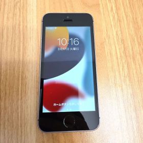 【極美品・100％】 iPhone SE 第一世代 スペースグレー 16GB