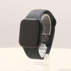〔中古〕Apple(アップル) Apple Watch SE 第2世代 GPS 40mm ミッドナイトアルミニウムケース ミッドナイトスポーツバンド〔198-ud〕