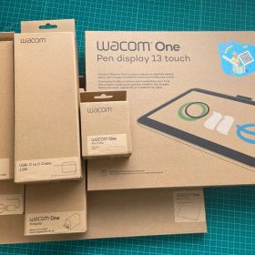Wacom One 13 touch 液晶ペンタブレット本体 DTH-134/W
