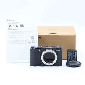 フジフイルム X-M5 ボディ ブラック 日英二言語モデル #1121(ミラーレス一眼)