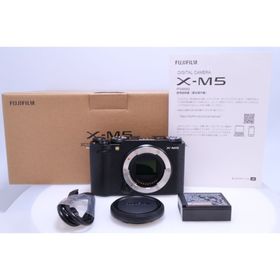 フジフイルム(富士フイルム)の【2,118回 ほぼ新品】FUJIFILM X-M5 ボディ ブラック(ミラーレス一眼)