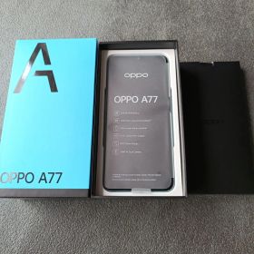 oppo A77 ブルー