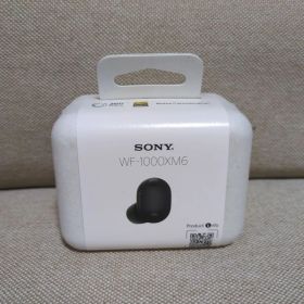 未使用未開封テープ有SONY WF-1000XM6 ワイヤレスイヤホン ブラック