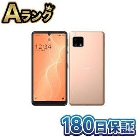 【整備済み品】SHARP AQUOS sense4 basic SIMフリー スマートフォン Ymobile A003SH ライトカッパー
