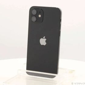 ソフマップ 〔中古品〕 iPhone12 64GB ブラック MGHN3J／A SIMフリー【344】