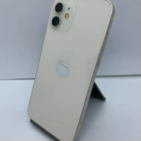 【中古・フレームキズ有・バッテリー劣化・レンズ割れ有】iPhone 12 64GB ホワイト SIMロック解除済