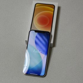 【美品】iPhone12 ホワイト 64GB バッテリー最大容量83%